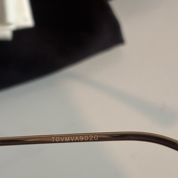 Gucci 💅 Brown Gradient Gold GG Lens 59 15 130 Women's Sunglasses GG0651S 005 NEW - Picture 15 of 16